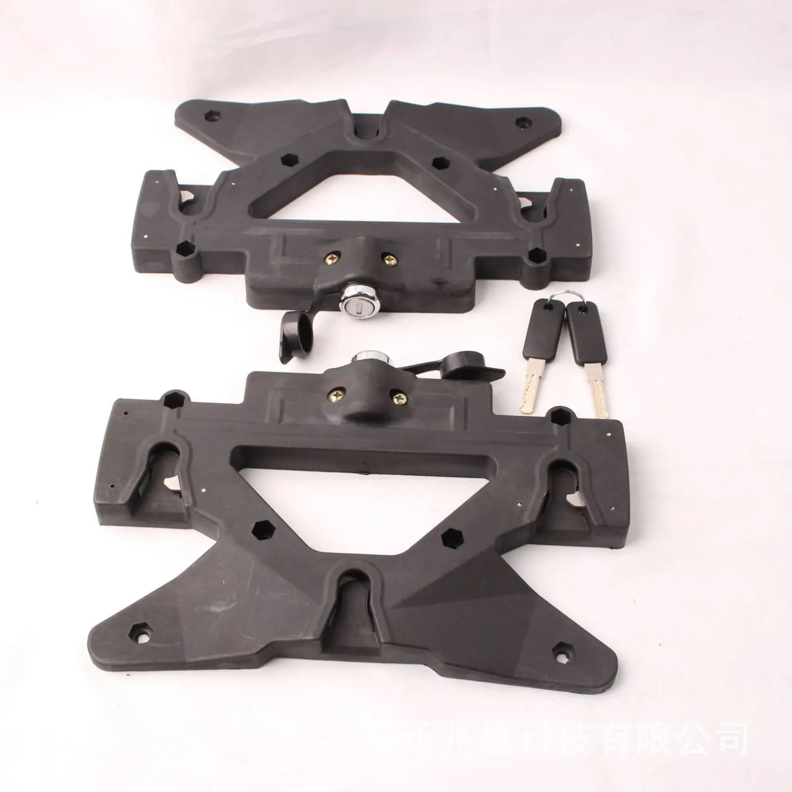 2 Pieces Locking Saddlebag Quick Release System Lockable Universal Side Case Bracket Luggage Mount for Motorcyclists
2 Pieces Locking Saddlebag Quick Release System Lockable Universal Side Case Bracket Luggage Mount for Motorcyclists