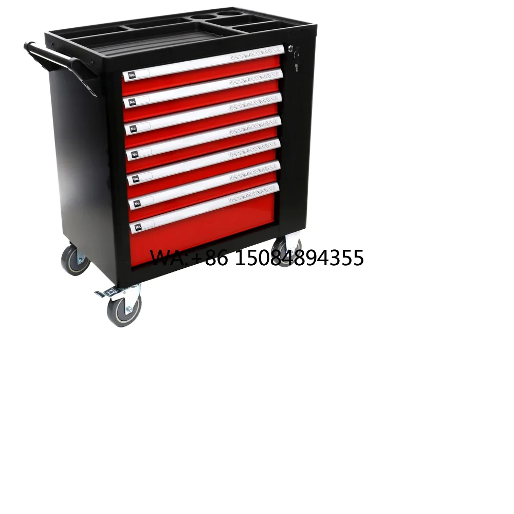 CE Certified 7-Drawer Rolling Toolbox High Quality Metal Chest 201 Pcs Tool Kit Auto Repair Workshop Trolley Cabinet Cart OEM
CE Certified 7-Drawer Rolling Toolbox High Quality Metal Chest 201 Pcs Tool Kit Auto Repair Workshop Trolley Cabinet Cart OEM
