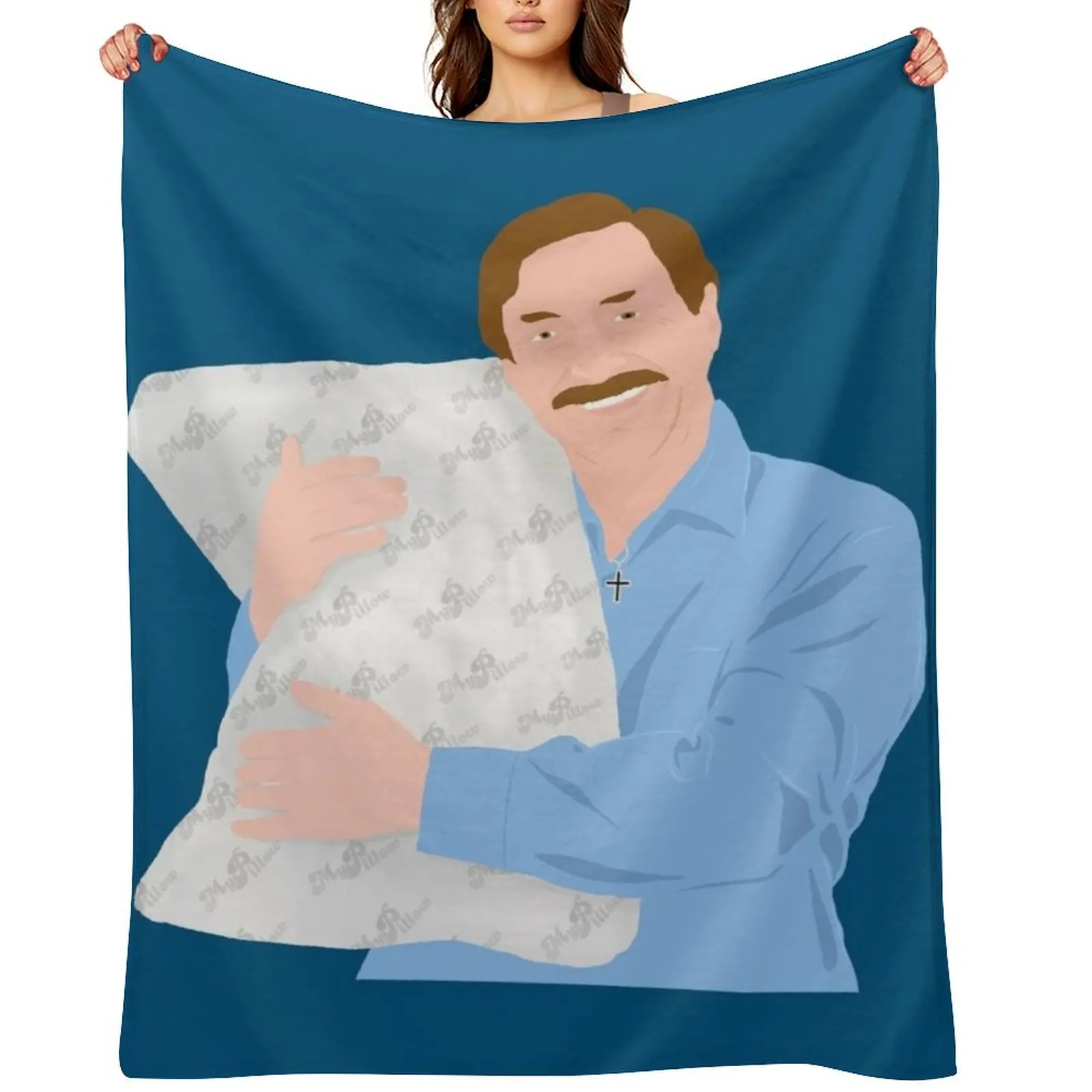 Mike Lindell Throw Blanket Decorative Sofas blankets and throws funny gift Softest Blankets
Mike Lindell Throw Blanket Decorative Sofas blankets and throws funny gift Softest Blankets