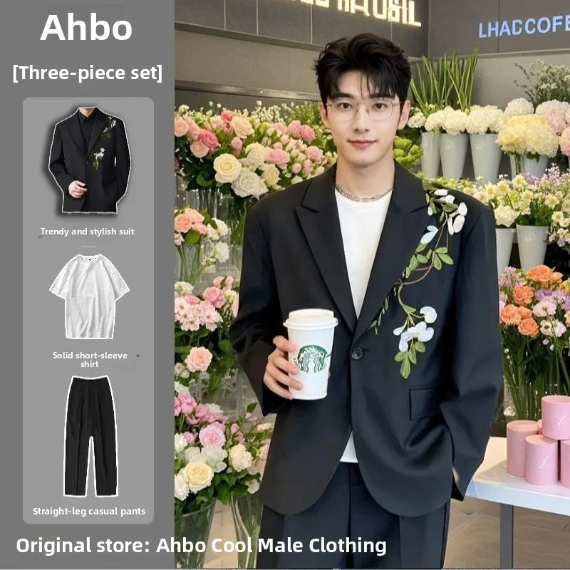 Мужской костюм Ele Tea с цветочным узором Jaet, свадебный костюм, фото oot Sli, модная верхняя одежда, подходит для осени
Мужской костюм Ele Tea с цветочным узором Jaet, свадебный костюм, фото oot Sli, модная верхняя одежда, подходит для осени