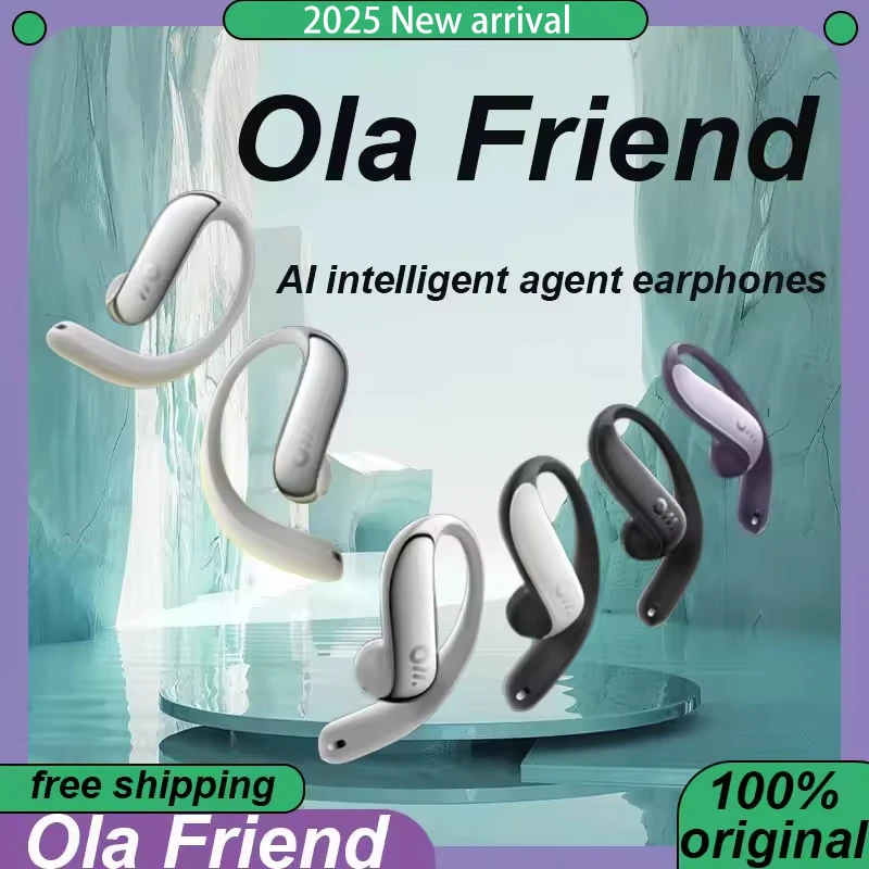 Ola Friend Ola11 Open Earphones Bluetooth Running Headsets AI ligent Waterproof Lightweight Noise Reduction Earbuds Custom
Ola Friend Ola11 Open Earphones Bluetooth Running Headsets AI ligent Waterproof Lightweight Noise Reduction Earbuds Custom