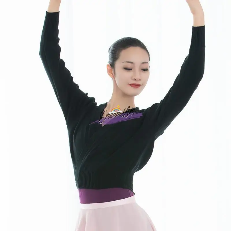 Женский танцевальный свитер с длинным рукавом, балетная верхняя одежда, укороченный жакет для преподавателей, повседневная одежда для тренировок, с наплечными подушечками Cloud Xi Yan
Женский танцевальный свитер с длинным рукавом, балетная верхняя одежда, укороченный жакет для преподавателей, повседневная одежда для тренировок, с наплечными подушечками Cloud Xi Yan