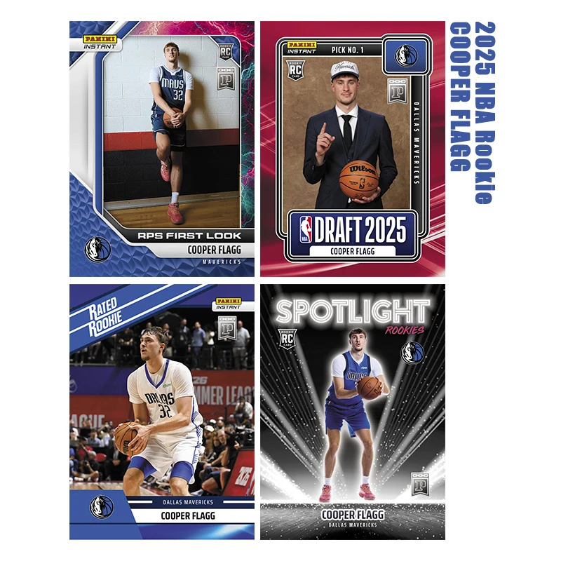 Набор коллекционных карточек NBA Rookie Cooper Flagg серии 2025: Сделай сам, домашний панини-баскетбол, игрушки-подарки
Набор коллекционных карточек NBA Rookie Cooper Flagg серии 2025: Сделай сам, домашний панини-баскетбол, игрушки-подарки