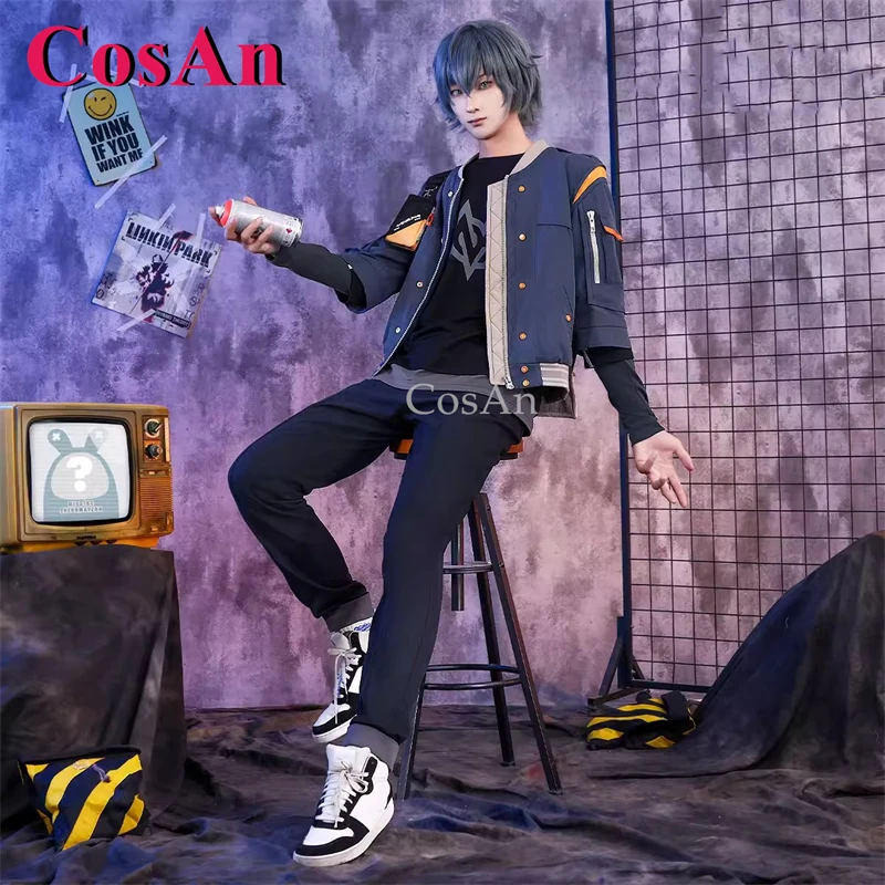 CosAn Game Zenless Zone Zero Wise Cosplay Costumes Roper Fashion Handsome Uniform Full Set Halloween Party Role Play Clothing
CosAn Game Zenless Zone Zero Wise Cosplay Costumes Roper Fashion Handsome Uniform Full Set Halloween Party Role Play Clothing