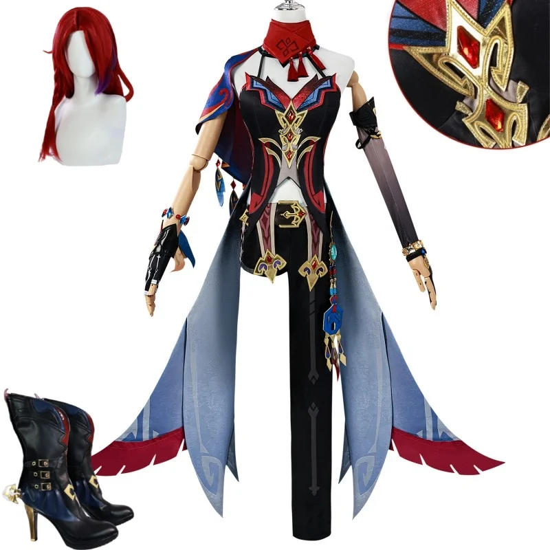 Game Genshin Impact Chasca Cosplay Costume Wig Shoes Uniform Dress Props Full Set Halloween Christmas Fancy Party Outfit
Game Genshin Impact Chasca Cosplay Costume Wig Shoes Uniform Dress Props Full Set Halloween Christmas Fancy Party Outfit