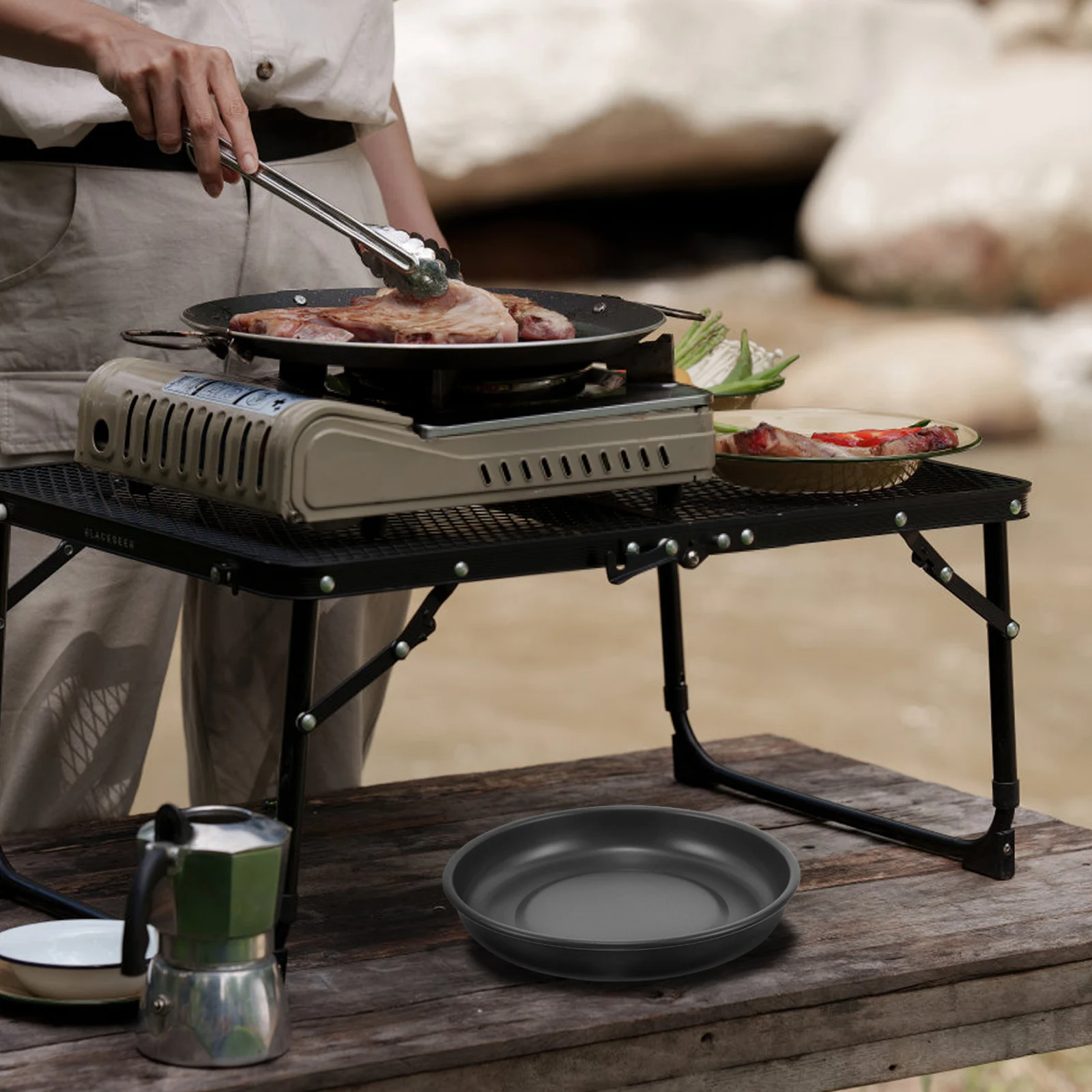 Aluminum Alloy Fruit Vegetable Dish High Temp Resistance Outdoor Plates Portable Cooling Tray Picnic Veggie Serving
Aluminum Alloy Fruit Vegetable Dish High Temp Resistance Outdoor Plates Portable Cooling Tray Picnic Veggie Serving