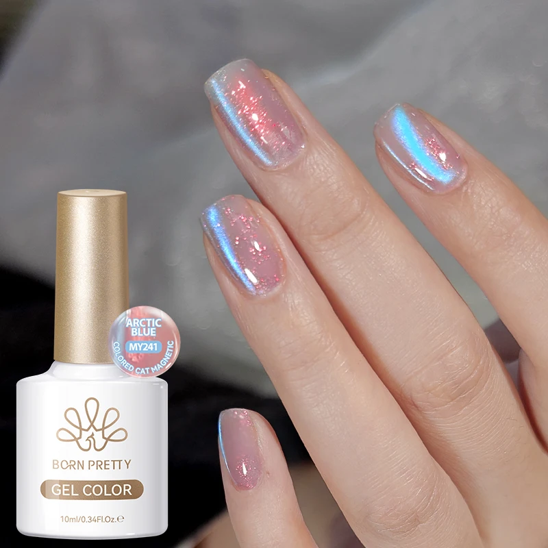 BORN PRETTY 10ml Arctic Blue Cat Magnetic Eye Gel Polish Colored Crystal Varnish Ultra Shine Nail Art Varnish Manicure
BORN PRETTY 10ml Arctic Blue Cat Magnetic Eye Gel Polish Colored Crystal Varnish Ultra Shine Nail Art Varnish Manicure