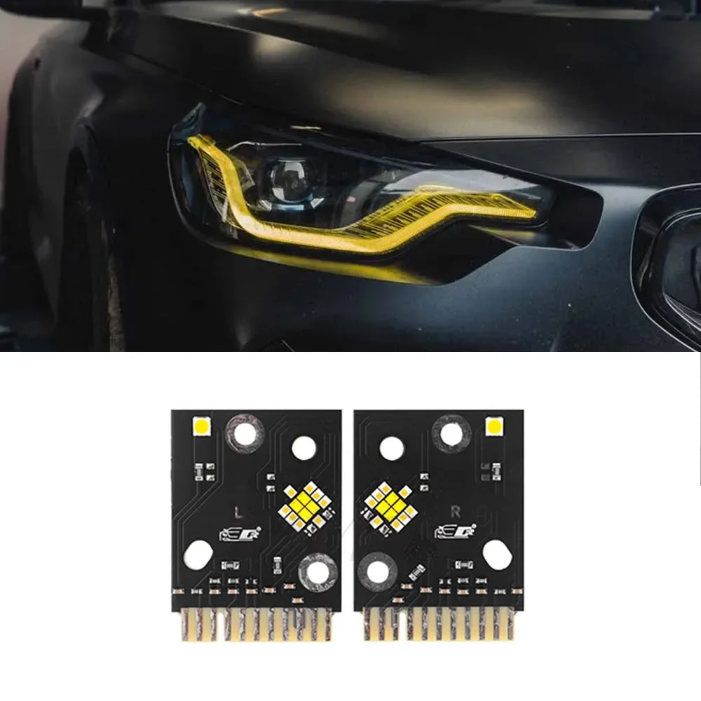 Lemon Yellow DRL Daylight LED Chips For 2022 2023 2024 BMW 2 Series G87 G42 M2 M240I Refit Angel Eyes Daytime Running Light
Lemon Yellow DRL Daylight LED Chips For 2022 2023 2024 BMW 2 Series G87 G42 M2 M240I Refit Angel Eyes Daytime Running Light