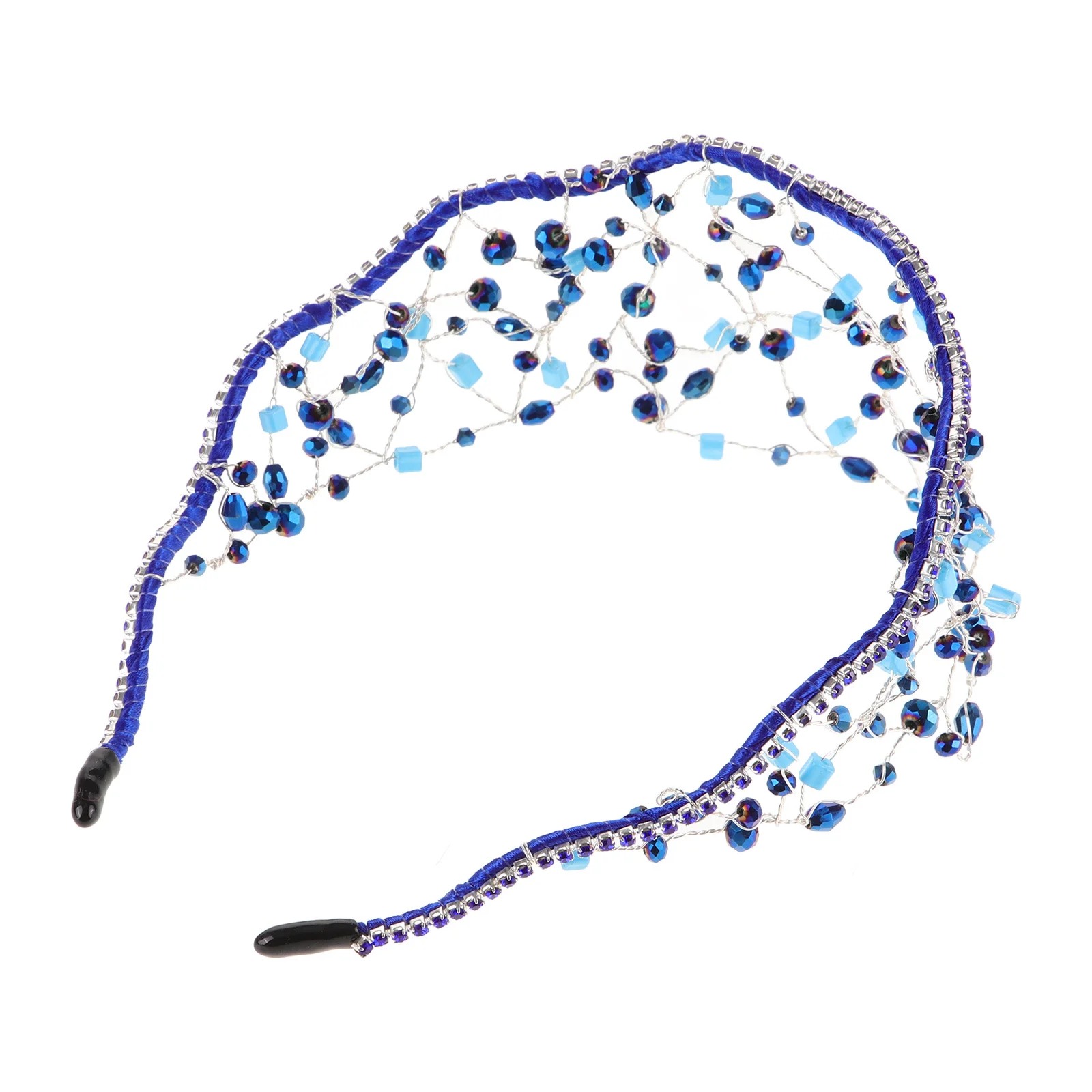 1pc Woven Tiara Headwear Mesh Hair Decor Bead Diamond Band Bride Female Gift Show Accessory Women'S Hair Styling Tool
1pc Woven Tiara Headwear Mesh Hair Decor Bead Diamond Band Bride Female Gift Show Accessory Women'S Hair Styling Tool