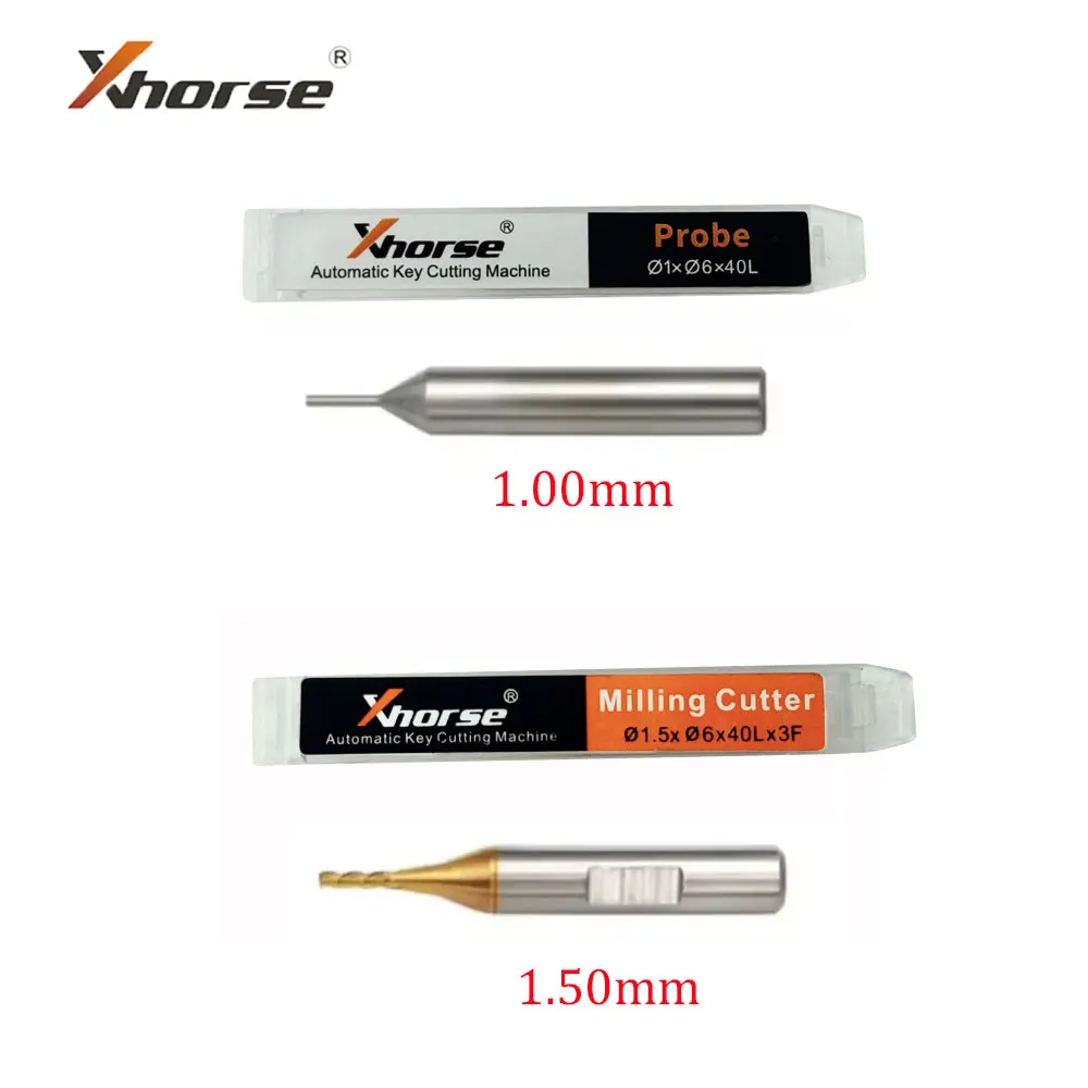 Xhorse Milling Cutter Probe 1.0mm 1.5mm for Xhorse Condor XC MINI Plus Dolphin XP-005 Dolphin XP-007 Key Cutting Machine
Xhorse Milling Cutter Probe 1.0mm 1.5mm for Xhorse Condor XC MINI Plus Dolphin XP-005 Dolphin XP-007 Key Cutting Machine