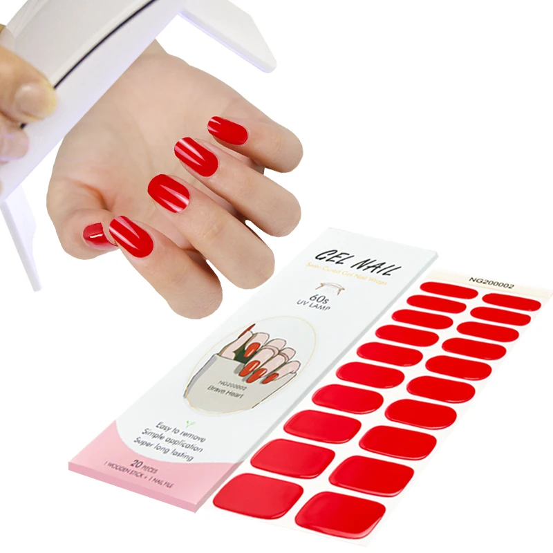 Gel nail set wholesale supplier high quality healthy long lasting nail art semi cured gel nail wraps set with uv lamp
Gel nail set wholesale supplier high quality healthy long lasting nail art semi cured gel nail wraps set with uv lamp