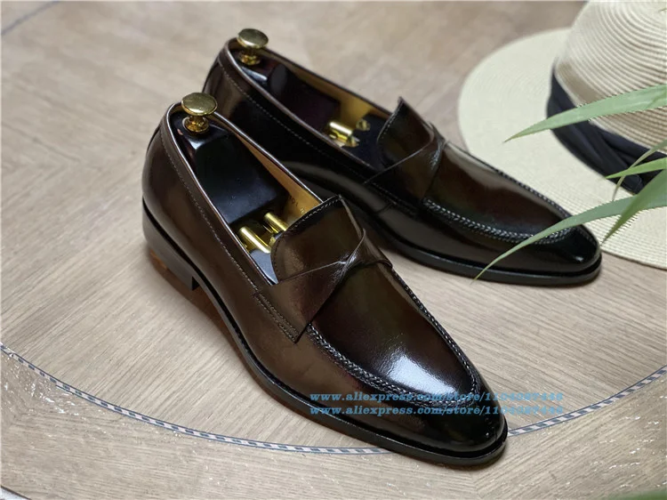 Flat Loafers Men's Shoes Slip On Dress Shoes Wear-Resistant Office Men Shoes Trendy Luxury Handmade Shoe Men's Shoes
Flat Loafers Men's Shoes Slip On Dress Shoes Wear-Resistant Office Men Shoes Trendy Luxury Handmade Shoe Men's Shoes