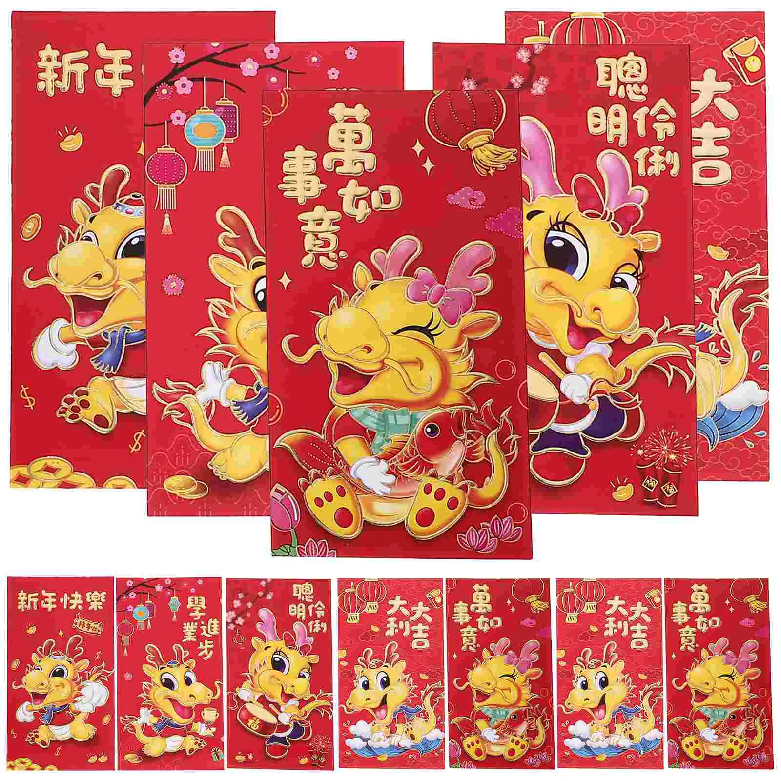 30 Pcs Lunar Calendar Chinese Zodiac 2024 Year of The Dragon Red Packet New Child Purse Paper Cute Envelopes
30 Pcs Lunar Calendar Chinese Zodiac 2024 Year of The Dragon Red Packet New Child Purse Paper Cute Envelopes