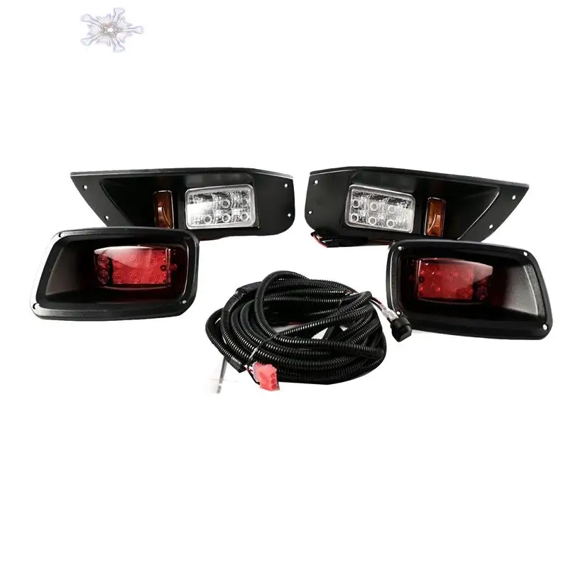 Golf Cart LED Headlight Plastic Golf Cart LED Headlight And Tail Light Kit For Club Car EZGO TXT Golf Cart Accessories
Golf Cart LED Headlight Plastic Golf Cart LED Headlight And Tail Light Kit For Club Car EZGO TXT Golf Cart Accessories