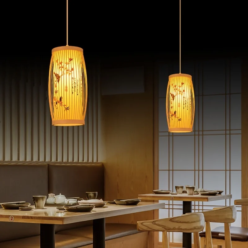 Woven Pendant Light Chinese Japanese Style Retro Rattan Lampshade Pendant Chandelier For Home Restaurant
Woven Pendant Light Chinese Japanese Style Retro Rattan Lampshade Pendant Chandelier For Home Restaurant