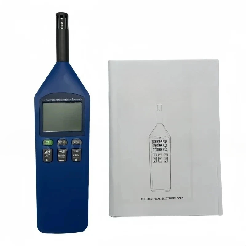 TES-1160A TES1160A Thermo Hygro Barometer Humidity Temperature Meter Dew Point And Wet Blub Temperature Reading
TES-1160A TES1160A Thermo Hygro Barometer Humidity Temperature Meter Dew Point And Wet Blub Temperature Reading