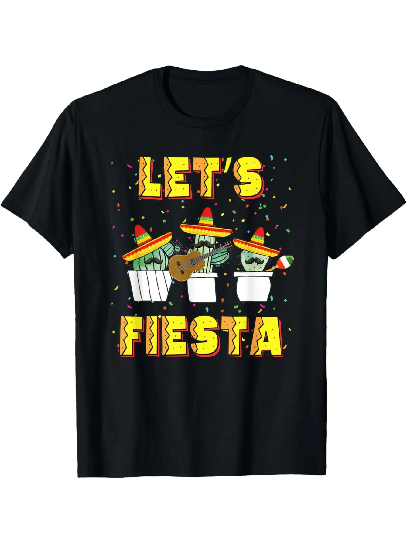 May's Mexican Guitar Cactus Lets Us Party Men's T-Shirt
May's Mexican Guitar Cactus Lets Us Party Men's T-Shirt