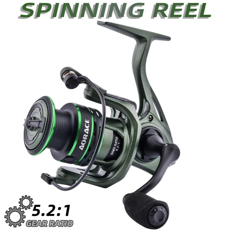 New Hot Wholesale All Metal Spinning Reels Long Cast 5.2:1 5+1BB Saltwater Freshwater Ultra Smooth Durable Lure Panfish Tackles
New Hot Wholesale All Metal Spinning Reels Long Cast 5.2:1 5+1BB Saltwater Freshwater Ultra Smooth Durable Lure Panfish Tackles