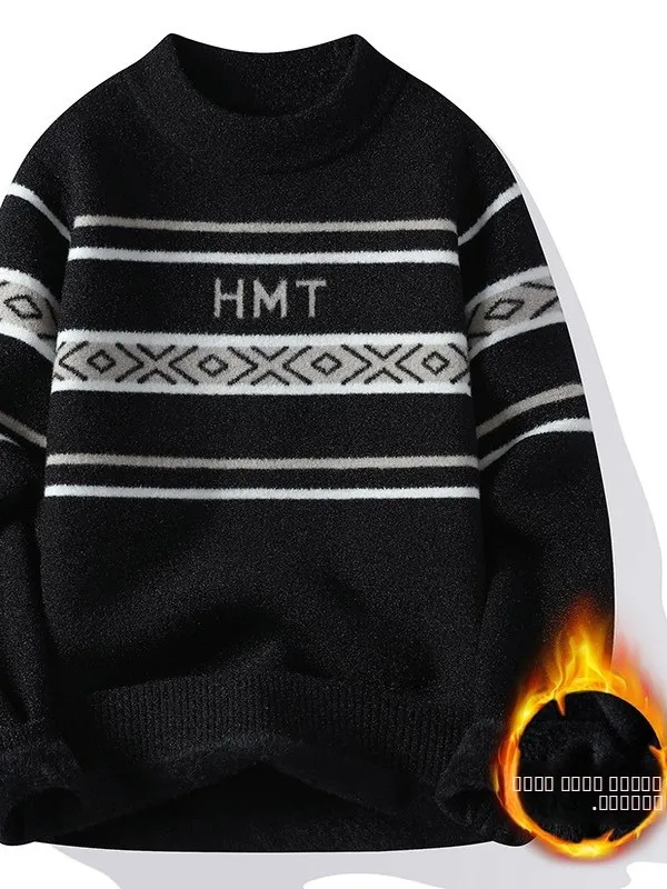 New Men's round Ne Fce Lined Knitted Sweater Thermal Base Layer irt Inteated Fce Youth Student Top Inner Wear
New Men's round Ne Fce Lined Knitted Sweater Thermal Base Layer irt Inteated Fce Youth Student Top Inner Wear