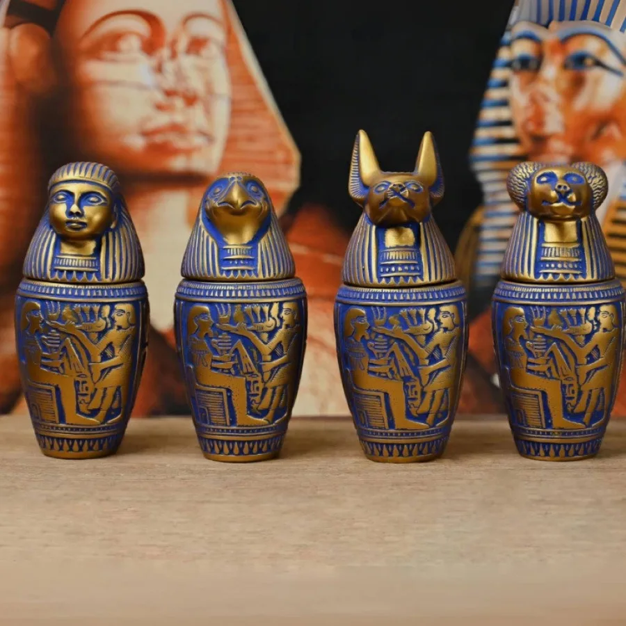 Pet Urns Pet Dog Cat Birds Cremation Ashes Urn Egyptian Pet Urn Canopic Cat Dog Cremation Urn for Ashes Home Decor
Pet Urns Pet Dog Cat Birds Cremation Ashes Urn Egyptian Pet Urn Canopic Cat Dog Cremation Urn for Ashes Home Decor