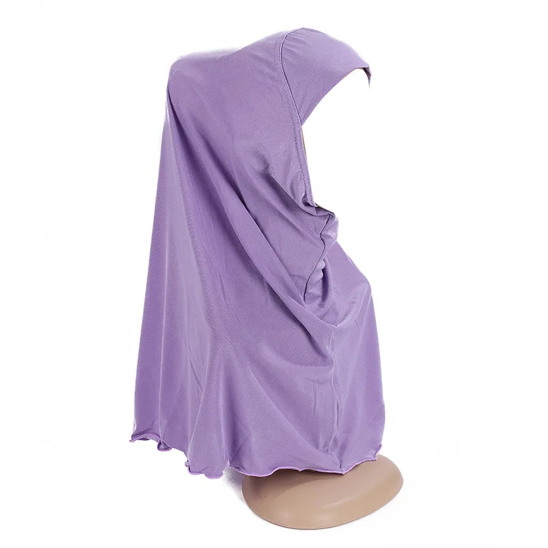 New Muslim Kids Girls Hijab Solid One Piece Amira Head Scarf Islamic Shawl Head Wrap Arab Prayer Hijab Hat Cap Full Cover 7-12Y
New Muslim Kids Girls Hijab Solid One Piece Amira Head Scarf Islamic Shawl Head Wrap Arab Prayer Hijab Hat Cap Full Cover 7-12Y