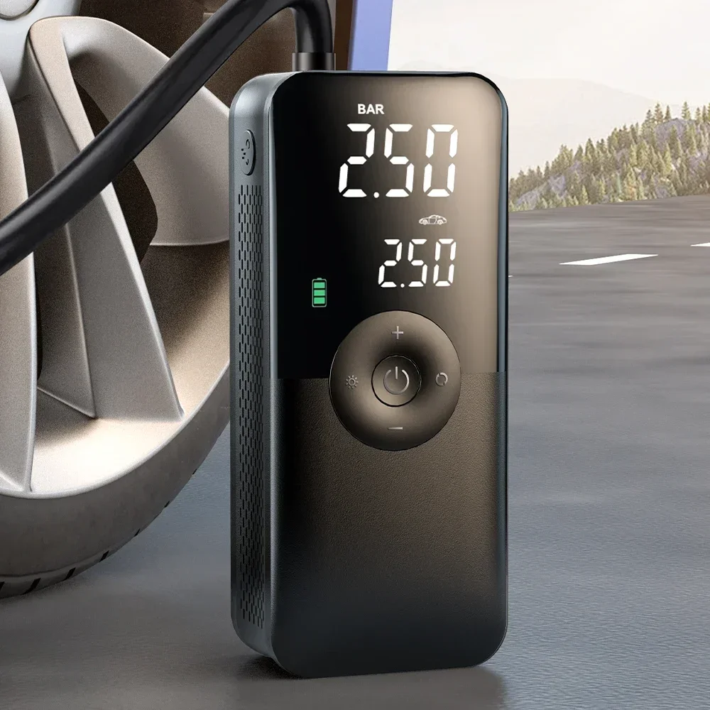 Rechargeable Tire Inflator Digital Cordless Car Tyre Inflator For Motocycle Bicycle Balls Portable Compressor Air Pump
Rechargeable Tire Inflator Digital Cordless Car Tyre Inflator For Motocycle Bicycle Balls Portable Compressor Air Pump