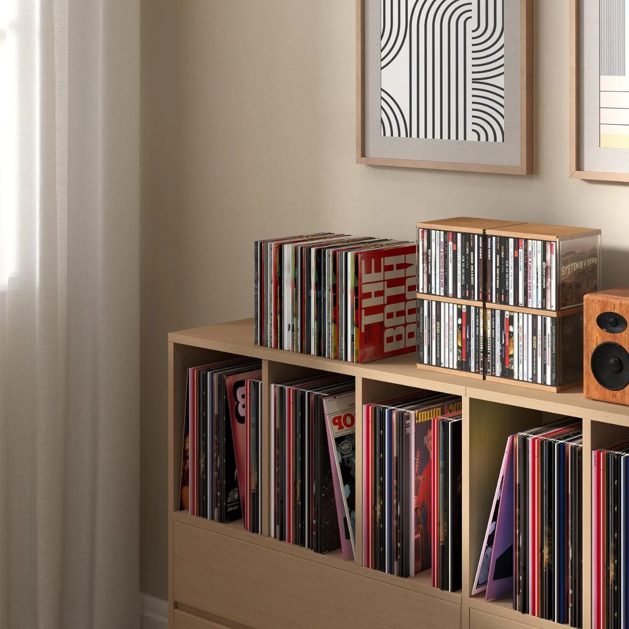 CD Storage Box Storage Rack Book Magazine Transparent Bookshelf Album Desktop Dustproof Large Capacity Acrylic Display Cabinet
CD Storage Box Storage Rack Book Magazine Transparent Bookshelf Album Desktop Dustproof Large Capacity Acrylic Display Cabinet