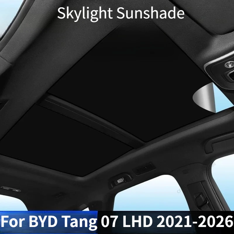 Sunroof Sunshade Electrostatic Adsorption Heat Insulation Sun Visor Panoramic Roof UV Protection For BYD Tang 07 LHD 2021-2026
Sunroof Sunshade Electrostatic Adsorption Heat Insulation Sun Visor Panoramic Roof UV Protection For BYD Tang 07 LHD 2021-2026
