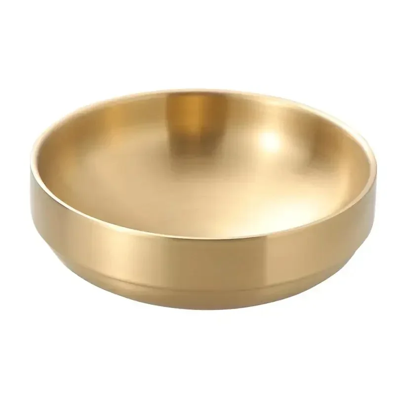 Double Layer Stainless Steel Bowl for Bibimbap, Noodle Soup, and Fruit Salad Serving - 19/21/23 cm
Double Layer Stainless Steel Bowl for Bibimbap, Noodle Soup, and Fruit Salad Serving - 19/21/23 cm