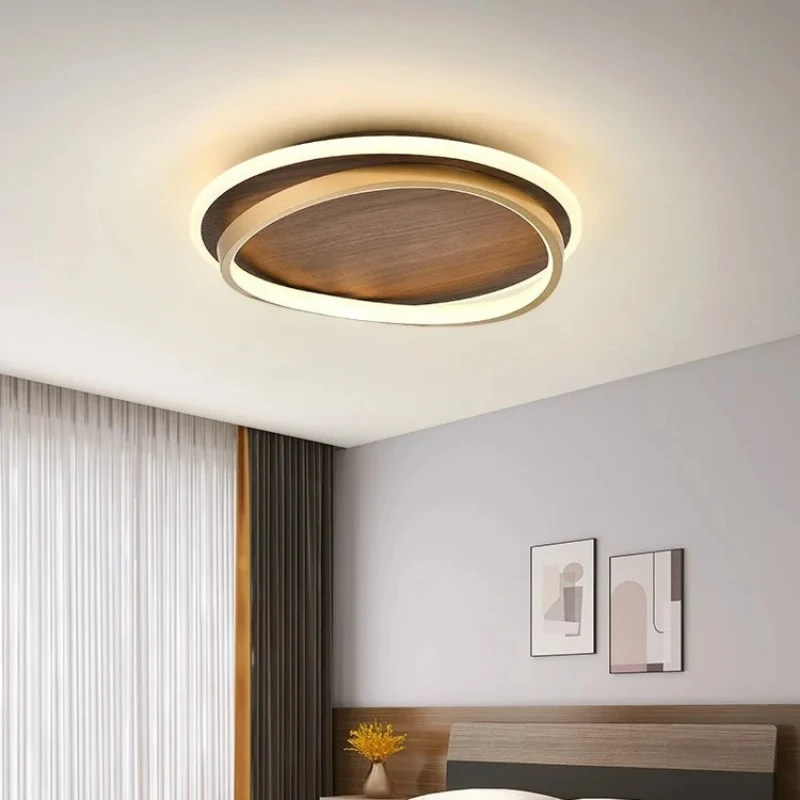 Nordic Creative Circular LED Walnut Colored Ceiling Light for Living Room Bedroom Dining Room Balcony Minimalist Corridor Lamp
Nordic Creative Circular LED Walnut Colored Ceiling Light for Living Room Bedroom Dining Room Balcony Minimalist Corridor Lamp