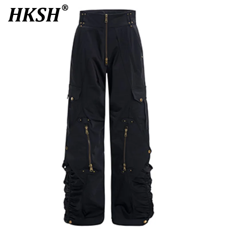HKSH Spring New Men's Tide Deconstructive Niche Design Vintage Safari Style Streetwear Punk Chic Pleated Casual Pants Ins HK5248
HKSH Spring New Men's Tide Deconstructive Niche Design Vintage Safari Style Streetwear Punk Chic Pleated Casual Pants Ins HK5248