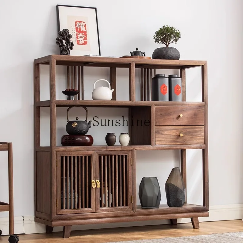 Bogu frame solid wood Chinese small modern simple storage multi-layer storage display side cabinet
Bogu frame solid wood Chinese small modern simple storage multi-layer storage display side cabinet