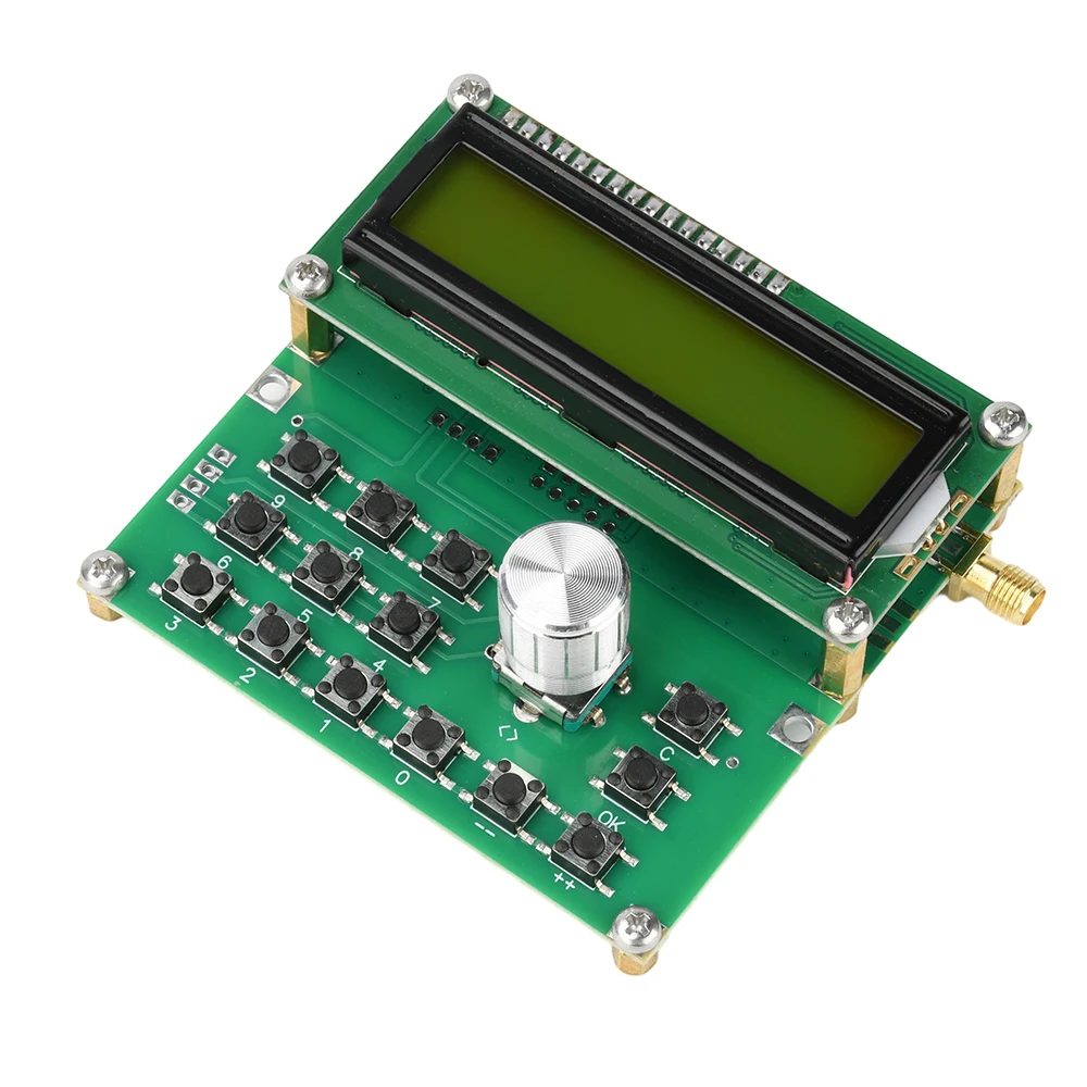 ADF4351 Signal Source Variable-Frequency Oscillator Signal Generator 35MHz to 4000MHz Digital LCD Display DC 4.5V-5.5V Type-C
ADF4351 Signal Source Variable-Frequency Oscillator Signal Generator 35MHz to 4000MHz Digital LCD Display DC 4.5V-5.5V Type-C