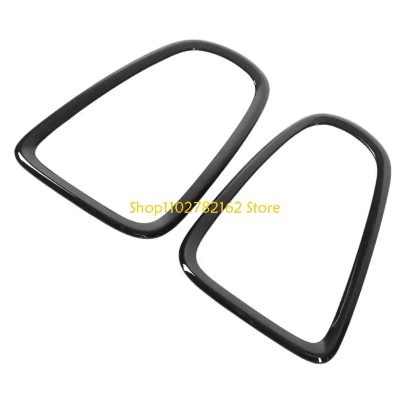 547B 1 Pair Headlight Head Tail Rear Lamps Trim Rings Covers For MINI R56 R57 R58 R59 R60 51132752243 Car-styling Accessories