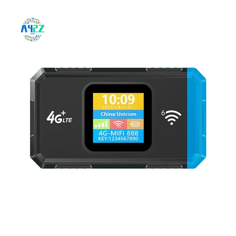 A42Z-Travel Wifi Hotspot With SIM Slot 4G 5G WIFI6 Mobile LED Display Stable Connection Supports 16 Devices Outdoor RV
A42Z-Travel Wifi Hotspot With SIM Slot 4G 5G WIFI6 Mobile LED Display Stable Connection Supports 16 Devices Outdoor RV