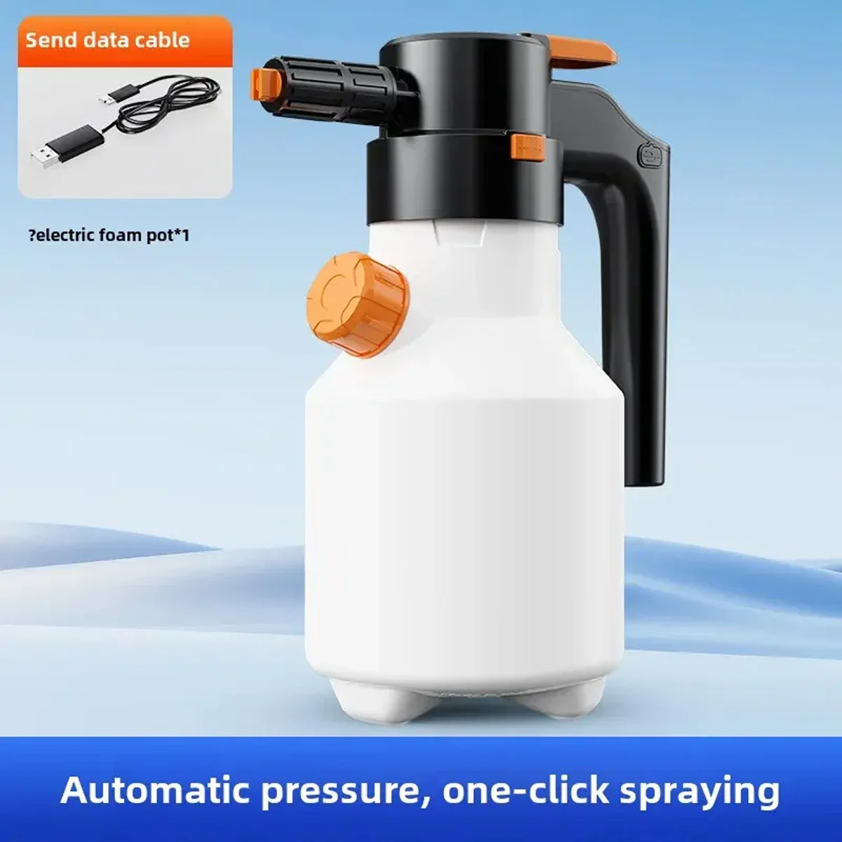 2L Foam Spray Gun High Pressure Car Wash Foam Cannon with Adjustable Nozzle for Gardening Household Cleaning Handheld
2L Foam Spray Gun High Pressure Car Wash Foam Cannon with Adjustable Nozzle for Gardening Household Cleaning Handheld