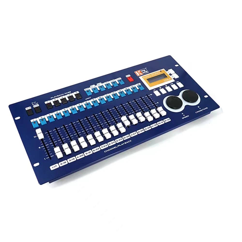 Professional DJ Console 256A DMX Controller DJ Equipment for Mini Party Wedding Lighting Control
Professional DJ Console 256A DMX Controller DJ Equipment for Mini Party Wedding Lighting Control