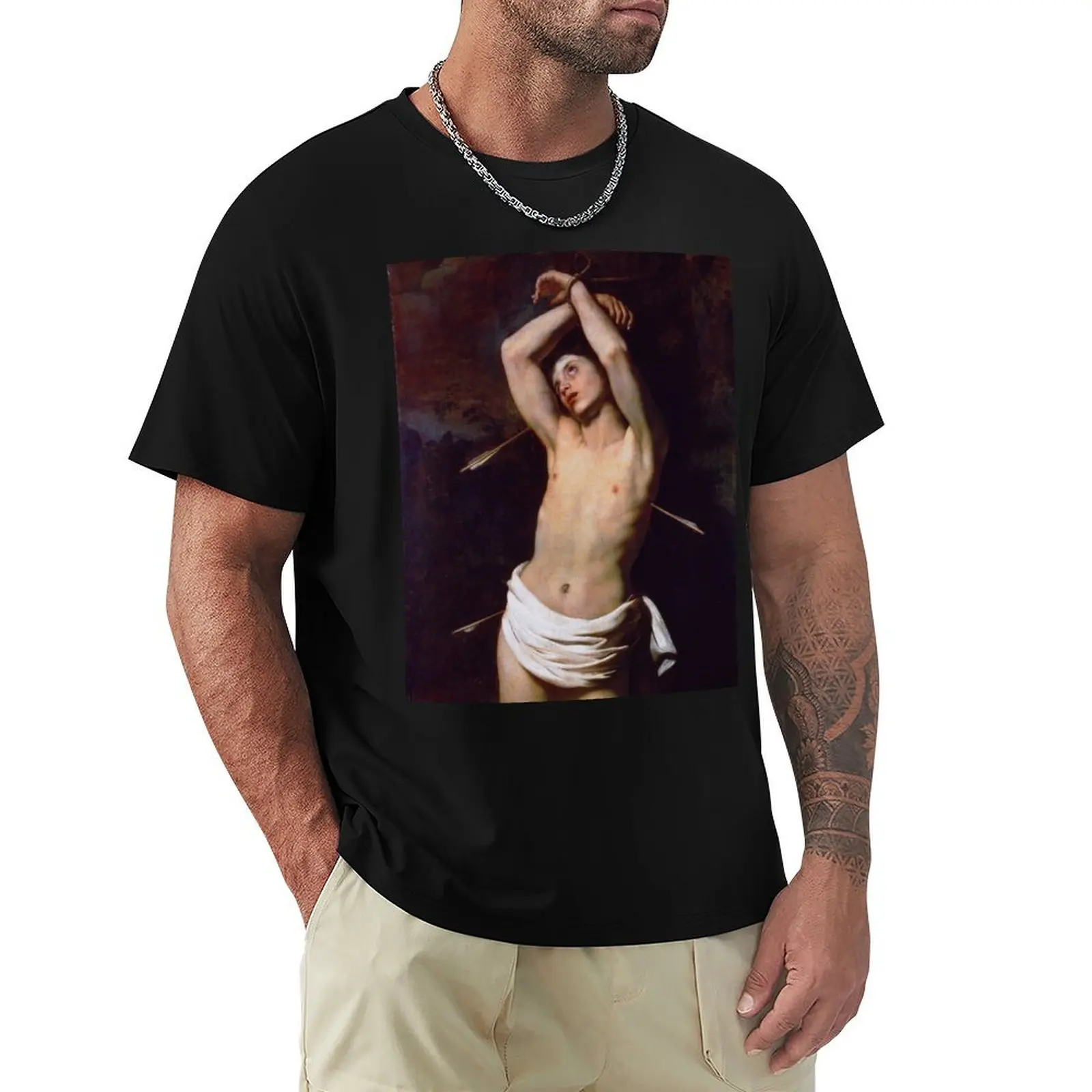 St. Sebastian by Nicolas Régnier T-Shirt vintage t shirts Funny t-shirts man t shirt essential t shirt mens clothing
St. Sebastian by Nicolas Régnier T-Shirt vintage t shirts Funny t-shirts man t shirt essential t shirt mens clothing