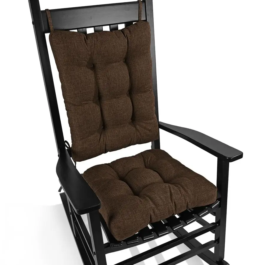 Комплект подушек для кресла-качалки: подушка для спины и сиденья с завязками, оригинальные тканые нескользящие накладки на стулья для пожилых людей.
Комплект подушек для кресла-качалки: подушка для спины и сиденья с завязками, оригинальные тканые нескользящие накладки на стулья для пожилых людей.