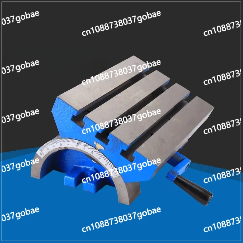 7 Inch Adjustable Angle Worktable, Tiltable Angle Platform, Milling Machine, Drilling Machine Worktable