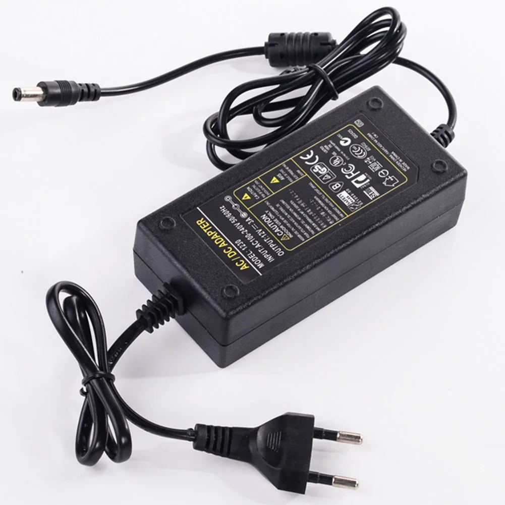 12V 10A Power Supply Adapter LED Transformer Power Supply 5.5mm X 2.5/2.1mm Plug Lights And CCTV Camera Systems Tools
12V 10A Power Supply Adapter LED Transformer Power Supply 5.5mm X 2.5/2.1mm Plug Lights And CCTV Camera Systems Tools
