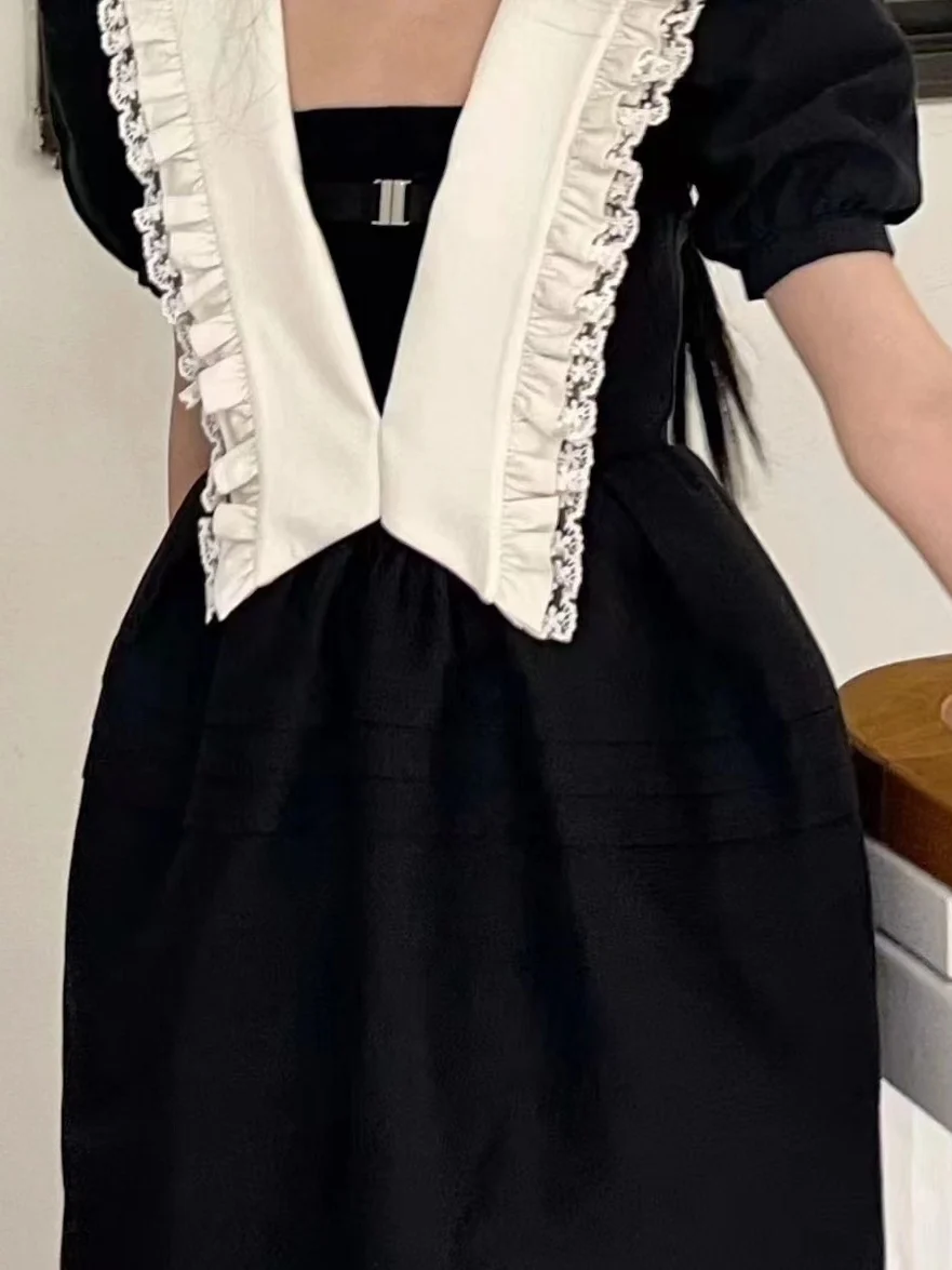 High Quality Shanghai Printed Dress Women's Bubble Sleeve Waist Cinching Dress with Strap Vest Spring Summer Autumn A-Line Skirt
High Quality Shanghai Printed Dress Women's Bubble Sleeve Waist Cinching Dress with Strap Vest Spring Summer Autumn A-Line Skirt