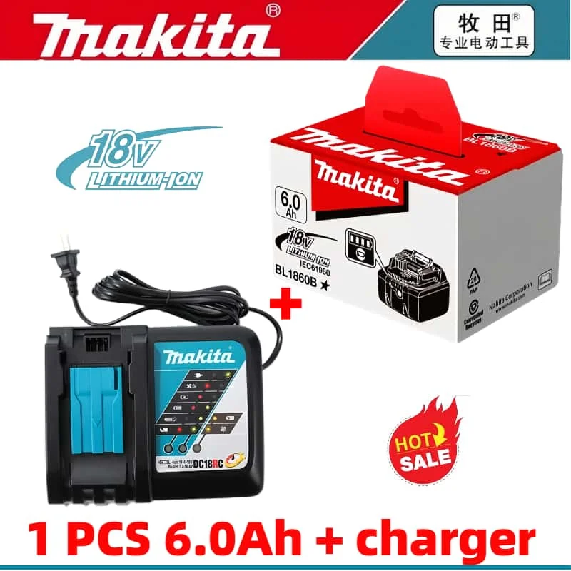 BL1850 Makita 18V Battery Rechargeable Battery 18650 Lithium-ion Cell Suitable For Makita BL1860 BL1830 LXT400 6.0A Power Tools
BL1850 Makita 18V Battery Rechargeable Battery 18650 Lithium-ion Cell Suitable For Makita BL1860 BL1830 LXT400 6.0A Power Tools