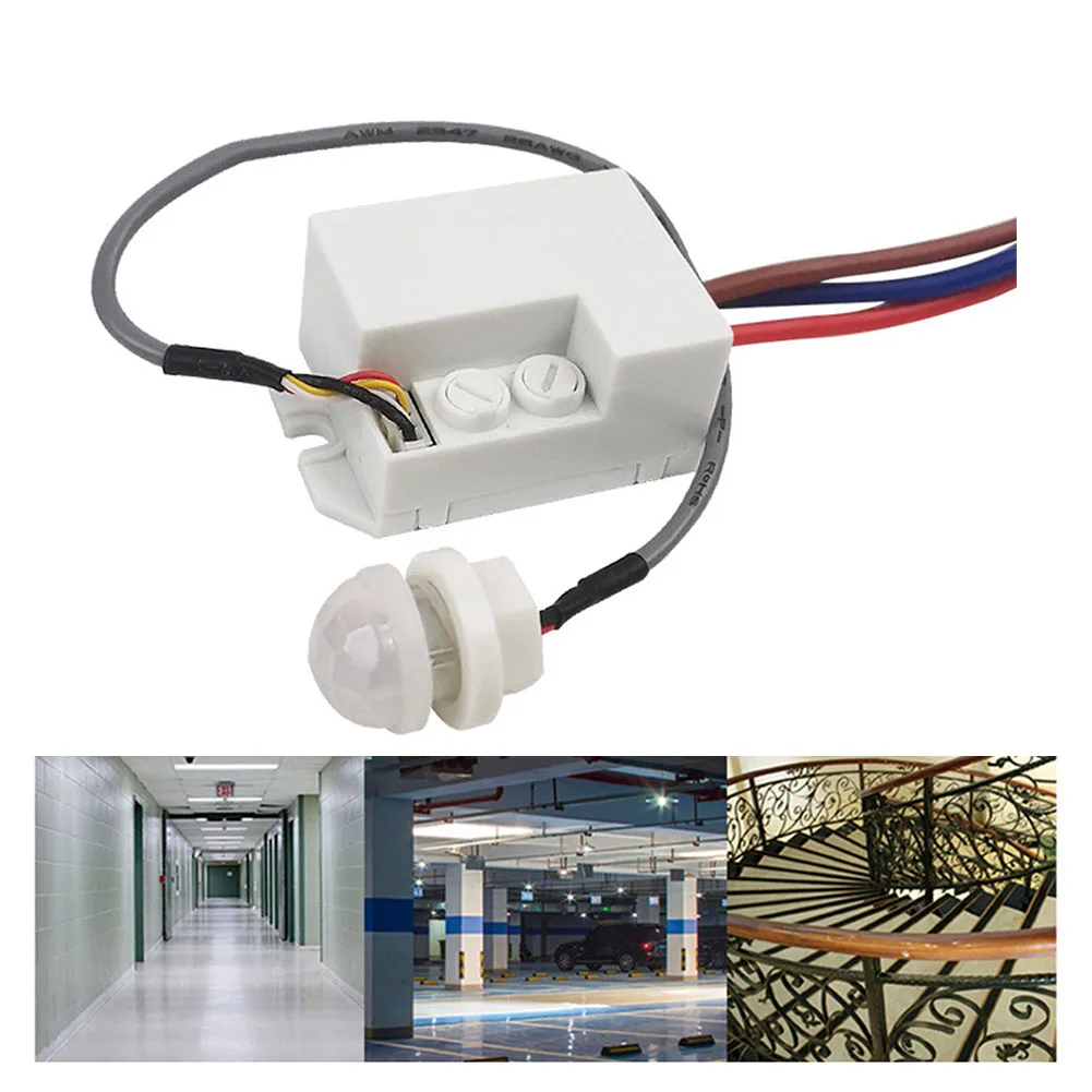 PIR Motion Sensor Versatile Lighting Control 220V Infrared Human Body Sensing Switch With Adjustable Delay Sensor Controller
PIR Motion Sensor Versatile Lighting Control 220V Infrared Human Body Sensing Switch With Adjustable Delay Sensor Controller