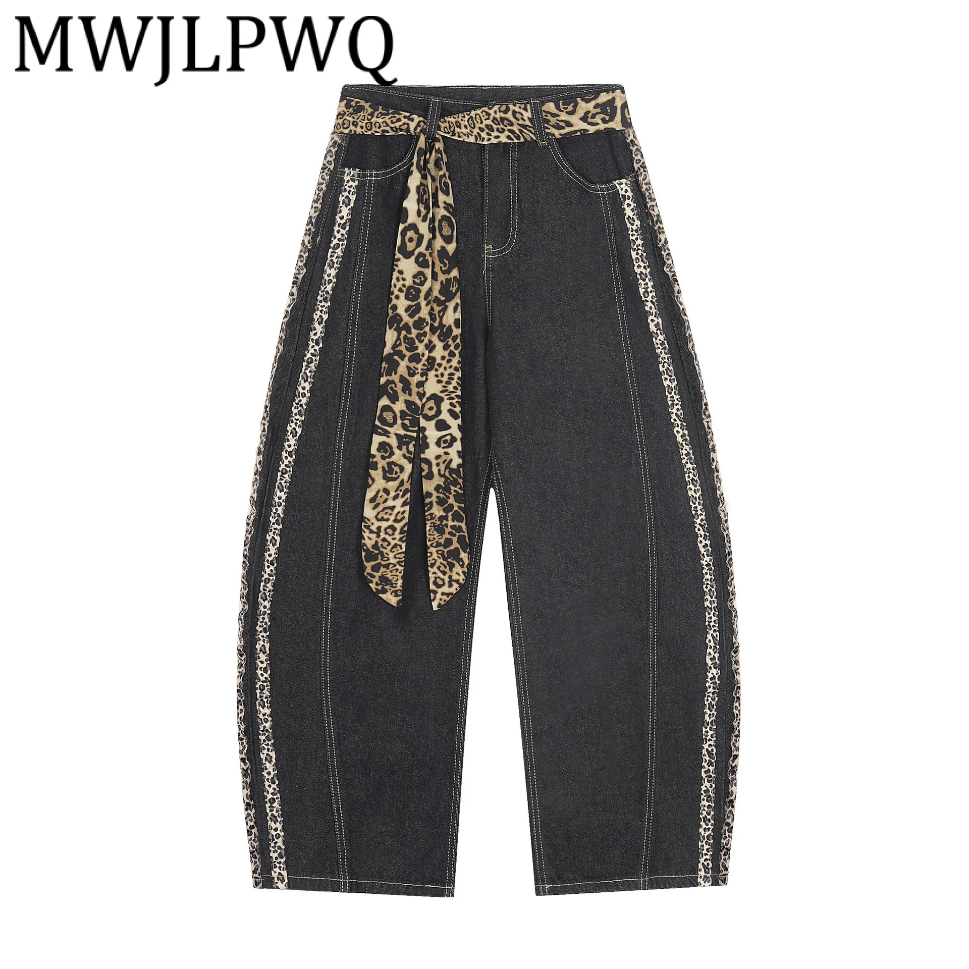 MWJLPWQ модные свободные джинсы в американском стиле ретро, шарф с леопардовым принтом, индивидуальные модные брюки-мачете, новинка 2023 года, 22013
MWJLPWQ модные свободные джинсы в американском стиле ретро, шарф с леопардовым принтом, индивидуальные модные брюки-мачете, новинка 2023 года, 22013