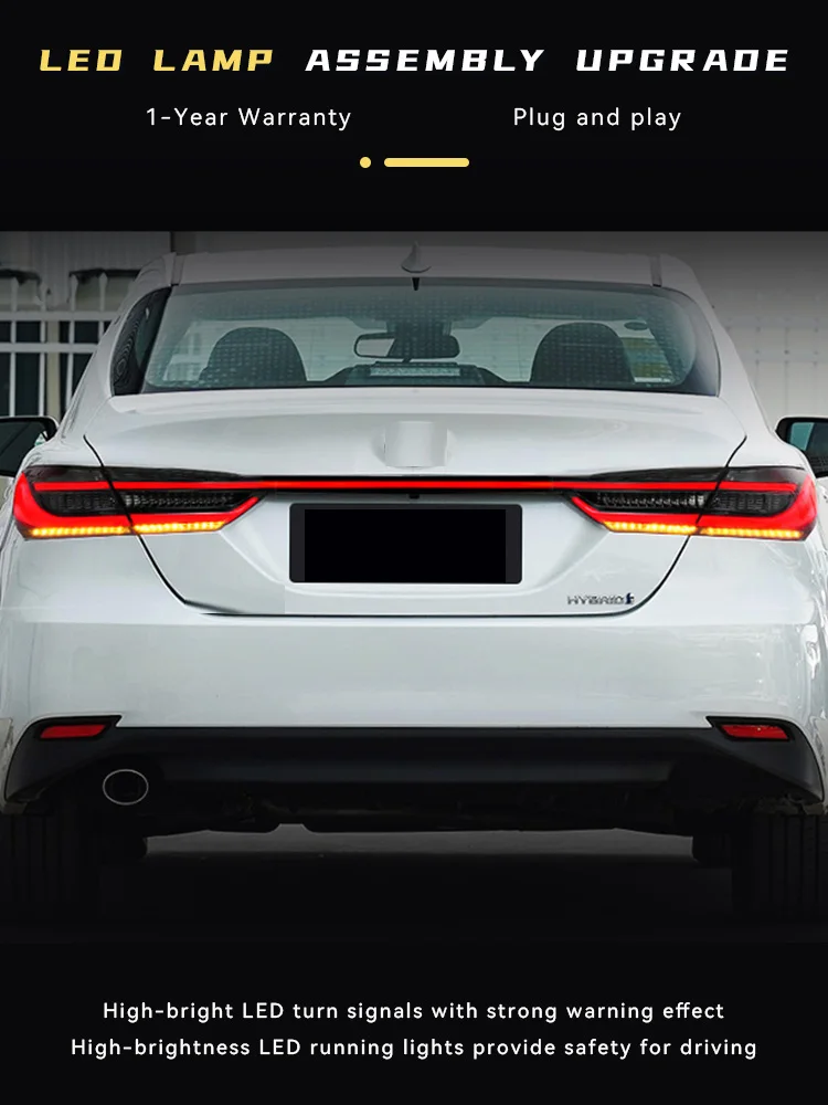 Автомобильные фары для Toyota Camry 2018-2023, светодиодные задние фонари в сборе, обновленный полный светодиодный комплект аксессуаров для подсветки средней длины
Автомобильные фары для Toyota Camry 2018-2023, светодиодные задние фонари в сборе, обновленный полный светодиодный комплект аксессуаров для подсветки средней длины