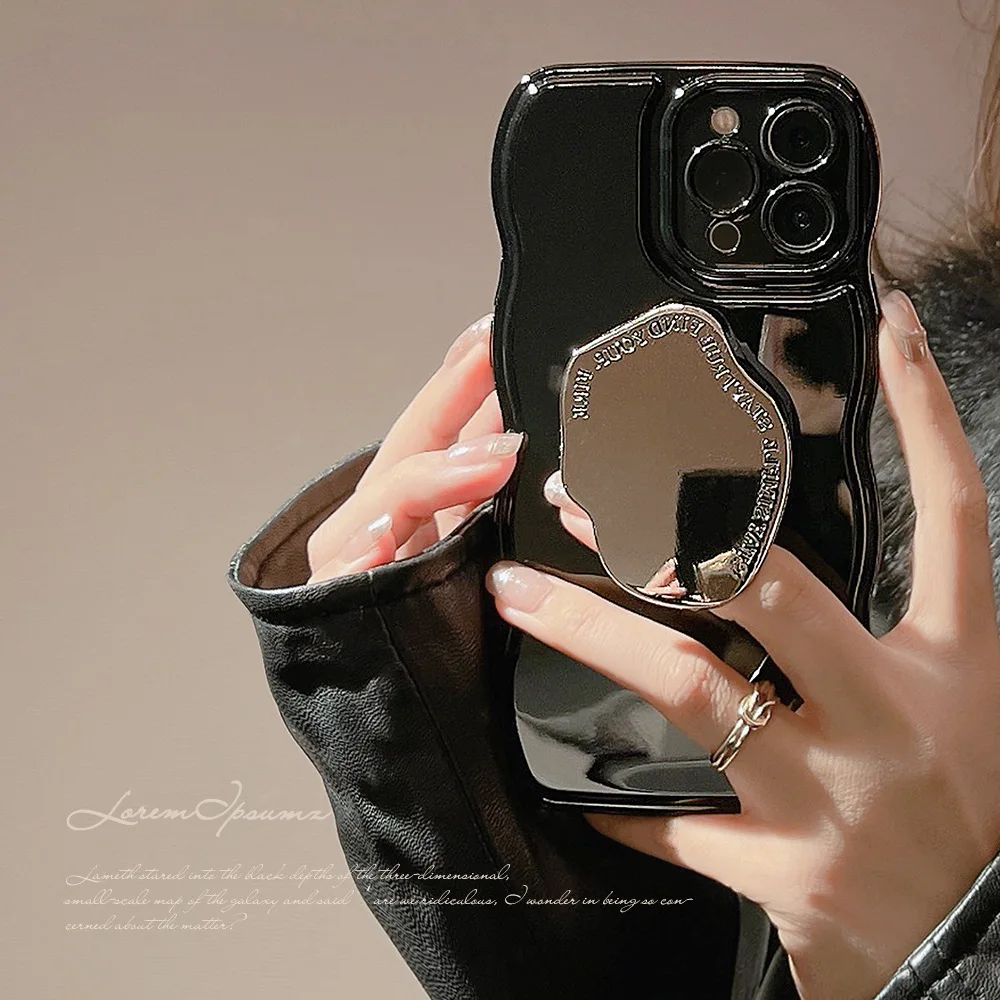 Luxury Solid Color Wavy With Metal Holder Phone Case For iPhone 15 14 13 12 11 Pro Max 14 Plus Soft Silicone Shockproof Cover
Luxury Solid Color Wavy With Metal Holder Phone Case For iPhone 15 14 13 12 11 Pro Max 14 Plus Soft Silicone Shockproof Cover