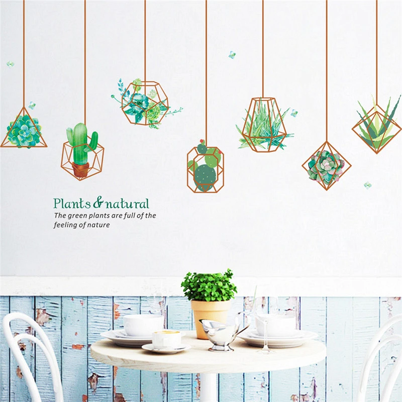 Creative Hanging Flowers Pot Wall Art Sticker For Shop Bar Office Home Decoration Diy Natural Plant Wall Mural Pvc Decals
Creative Hanging Flowers Pot Wall Art Sticker For Shop Bar Office Home Decoration Diy Natural Plant Wall Mural Pvc Decals