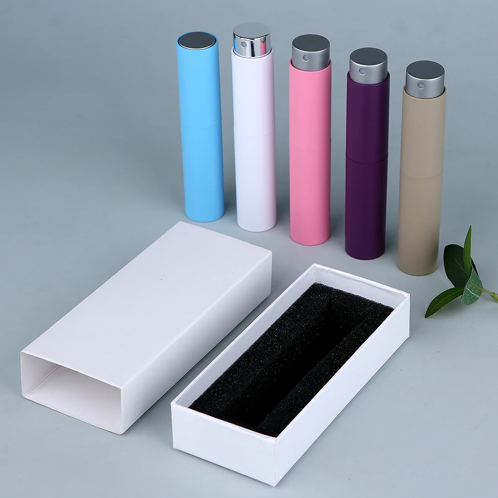 10/20pcs 10ml Rotary Press Spray Bottles Aluminum Shell With Glass Lining Perfume Bottle With Box Multiple Colors Available
10/20pcs 10ml Rotary Press Spray Bottles Aluminum Shell With Glass Lining Perfume Bottle With Box Multiple Colors Available
