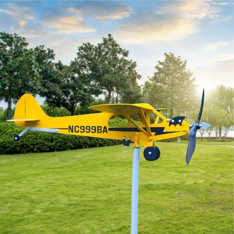 Garden Wind Spinners Airplane Windmill For Lawn Rotating Metal Weathervane Yard Art Wind Spinner For Porch Backyard Outdoor
Garden Wind Spinners Airplane Windmill For Lawn Rotating Metal Weathervane Yard Art Wind Spinner For Porch Backyard Outdoor